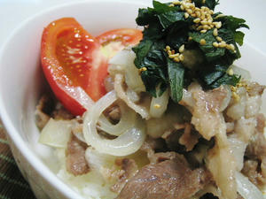 塩豚丼アップ