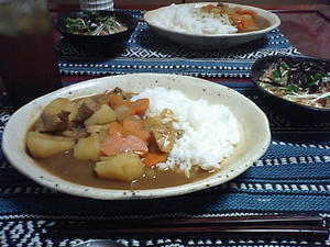 田舎のカレー