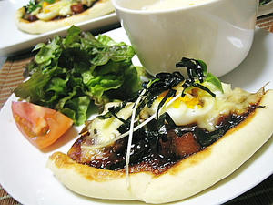 照り焼きチキンピザセット