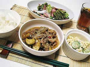 今日の晩ご飯全景