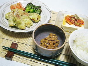 晩ご飯全景