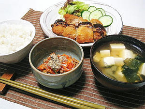 晩ご飯全景