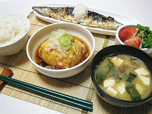 晩ご飯全景