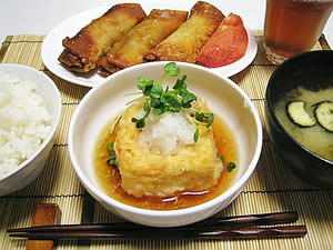 晩ご飯全景