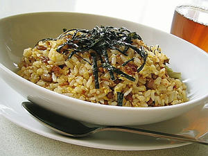 納豆チャーハン