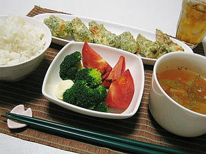 晩ご飯全景
