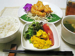 晩ご飯全景