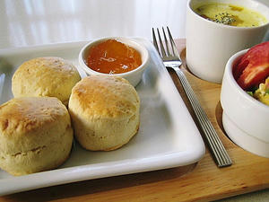 昼食全景