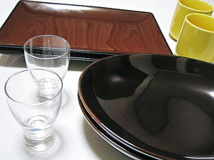 飴色の食器他