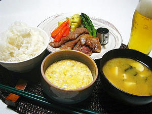晩ご飯全景