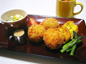 晩ご飯全景