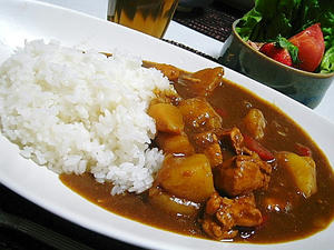 ダーリンお手製のカレー