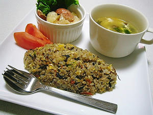 ひじきチャーハン