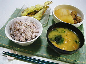 晩ご飯全景