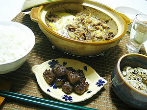晩ご飯全景