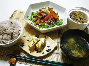 晩ご飯全景