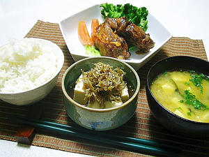 晩ご飯全景