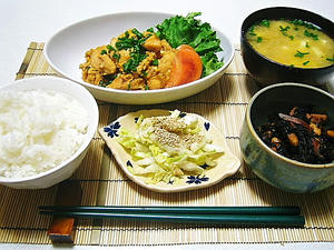 晩ご飯全景