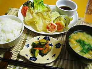 晩ご飯全景