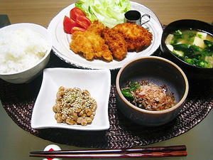 晩ご飯全景