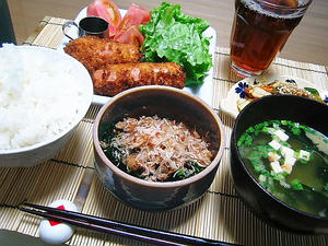 晩ご飯全景