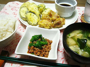 晩ご飯全景