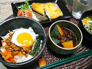 晩ご飯全景