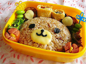 リラックマ？のキャラ弁