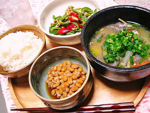 晩ご飯全景