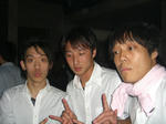 ロックの三人♪