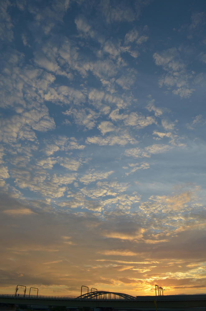 夏の夕焼け