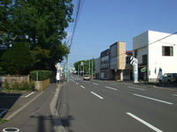 根室の町並み