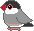 この「ミニ桜文鳥」は★ぷちぴよ★のRIEさん作です！