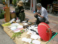 もりもと布団店前