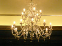 タコっぽいシャンデリア