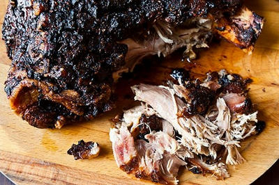 Matilda, Maple, and Garlic Pork Shoulder with Crispy Skin