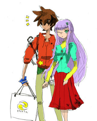 星矢と沙織
