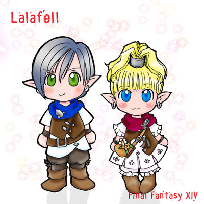 絵 ララフェル イラスト 続 なにか置き場
