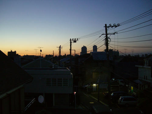 朝焼け