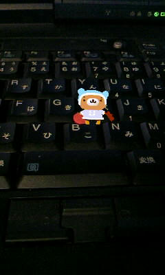 くーまん_with_ThinkPad