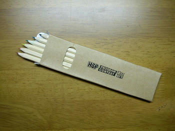 参加賞の色鉛筆