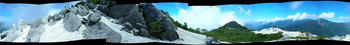 薬師岳、360°パノラマ