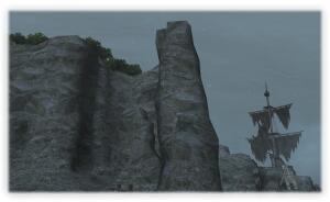 前回より岩の様子がよくみえますね。