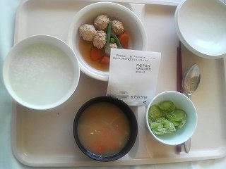 ３月８日昼食