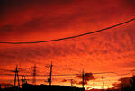 写真：夕焼け