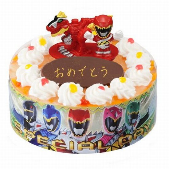 キャラデコケーキ キョウリュウジャ