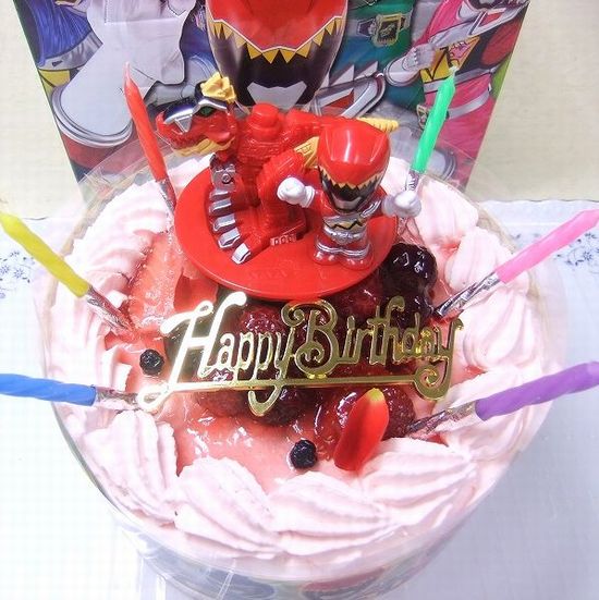 キャラデコケーキ キョウリュウジャ