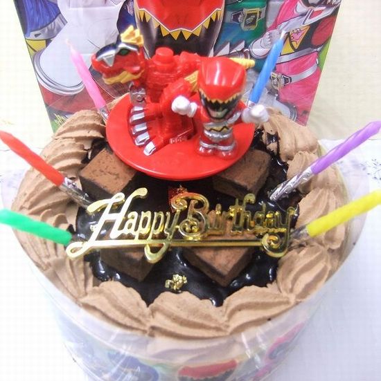 キャラデコケーキ キョウリュウジャ