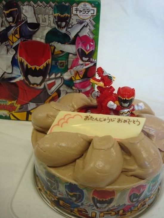 キャラデコケーキ キョウリュウジャー