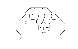 やる夫笑顔